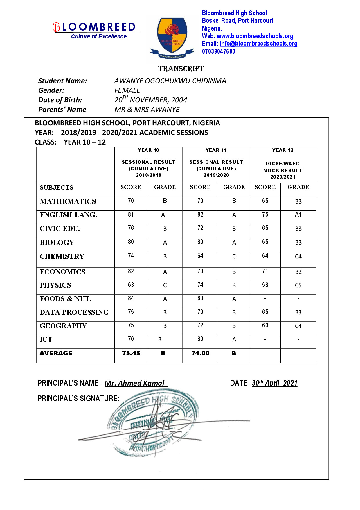 Document Page 1